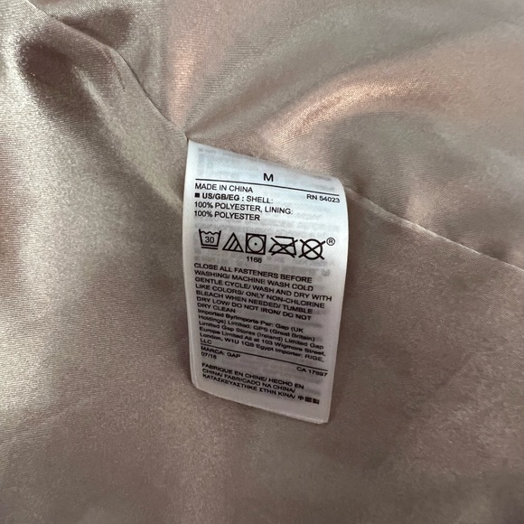 GAP Long Teddy Coat Light Brown - Picture 9 of 9